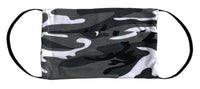 Mask Pack 2 - 2 pack - Adult - Brown Camo & Black/Grey/White Camo